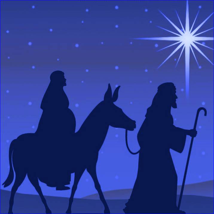 Joseph & Mary on the way to Bethlehem