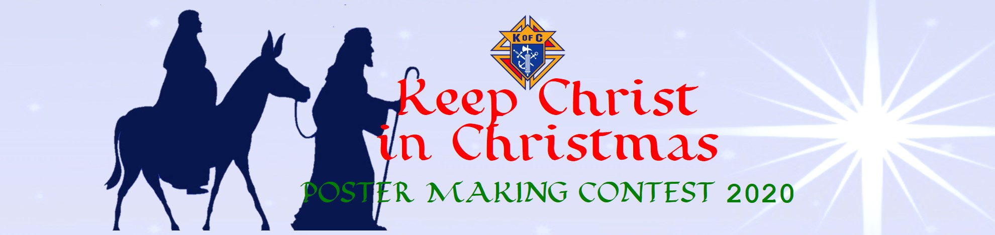 Header: Keep Christ in Christmas 2020