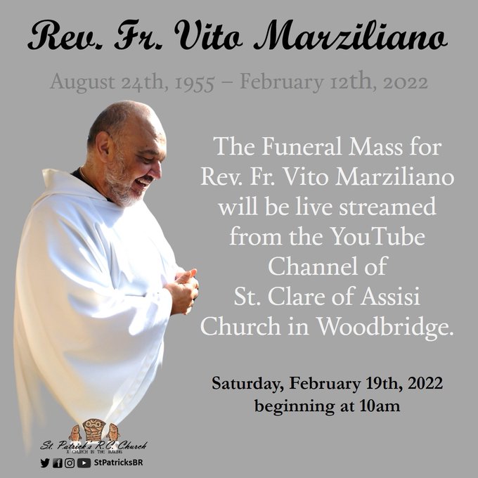Funeral Livestream for Father Vito
