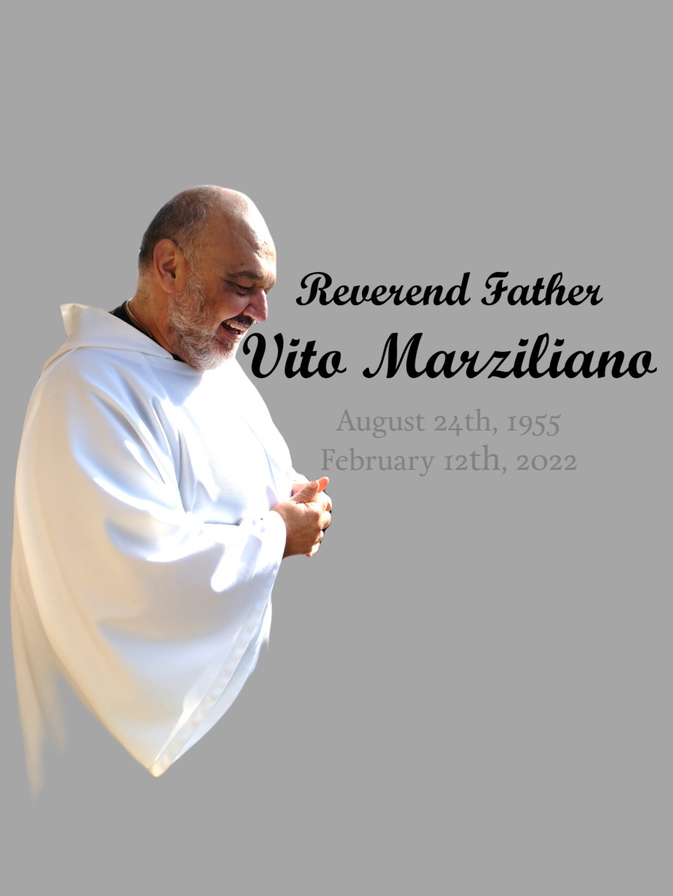 Fr. Vito Marziliano, requiescat in pace