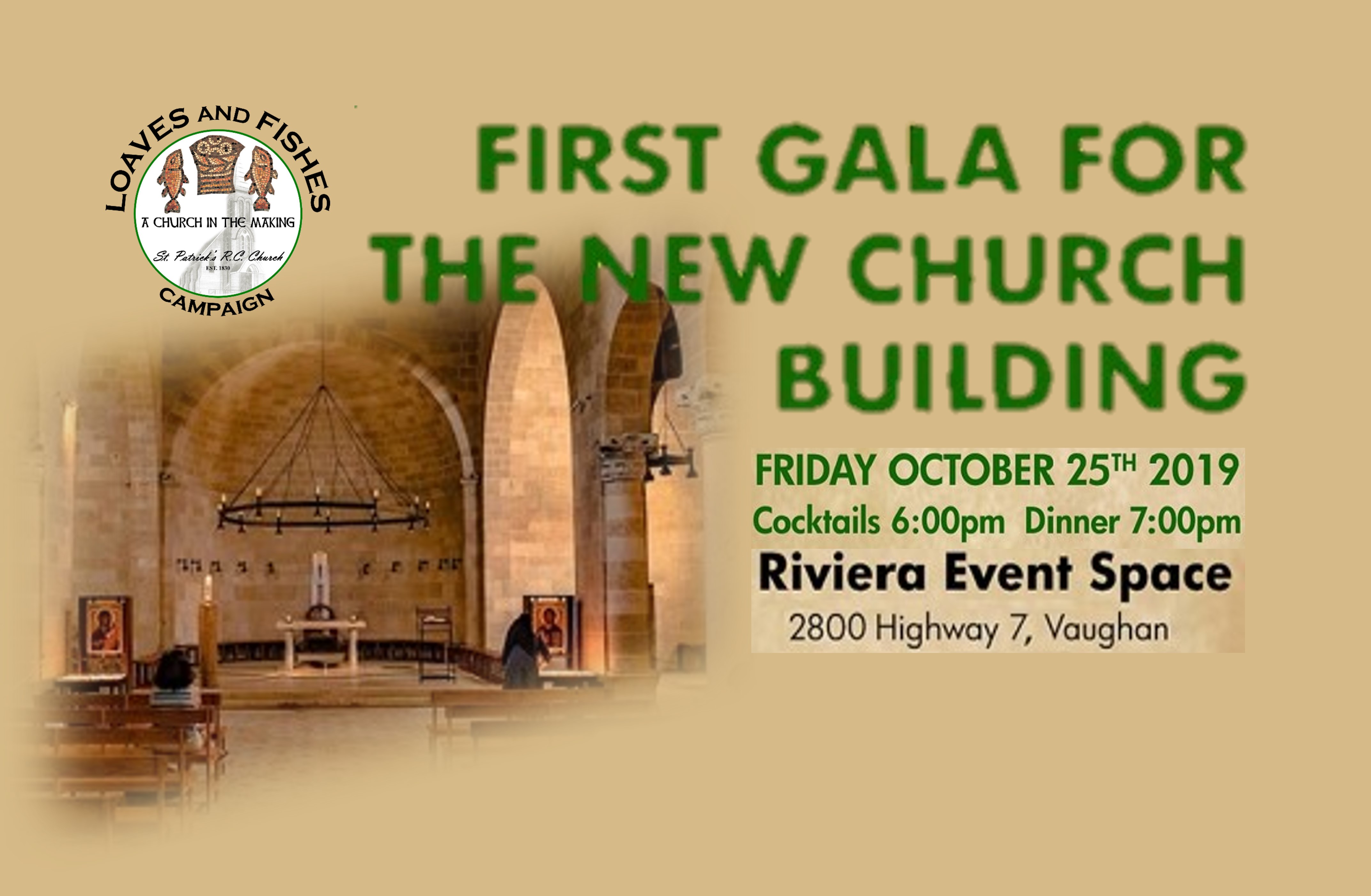 CTA: First Gala Event for the New Church