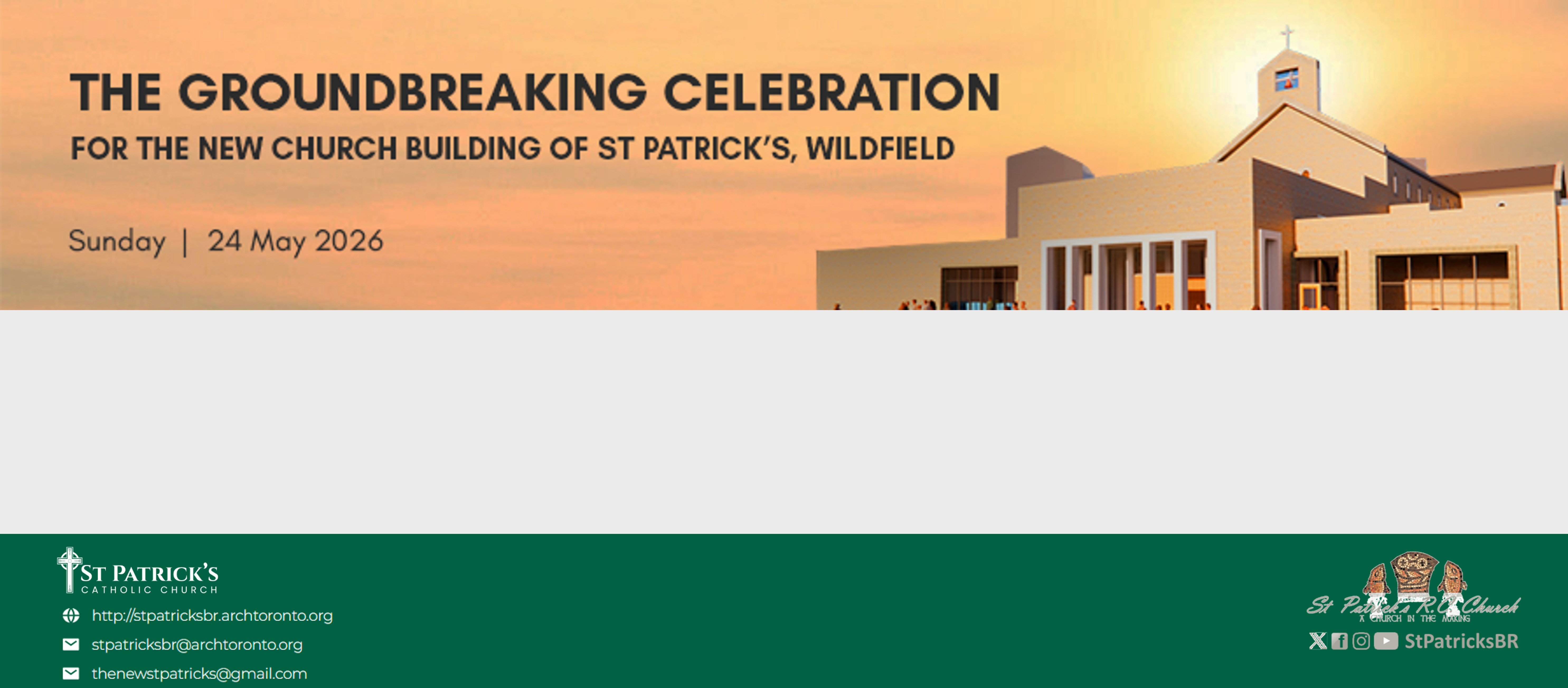 Blessing and Groundbreaking Ceremony - rotator