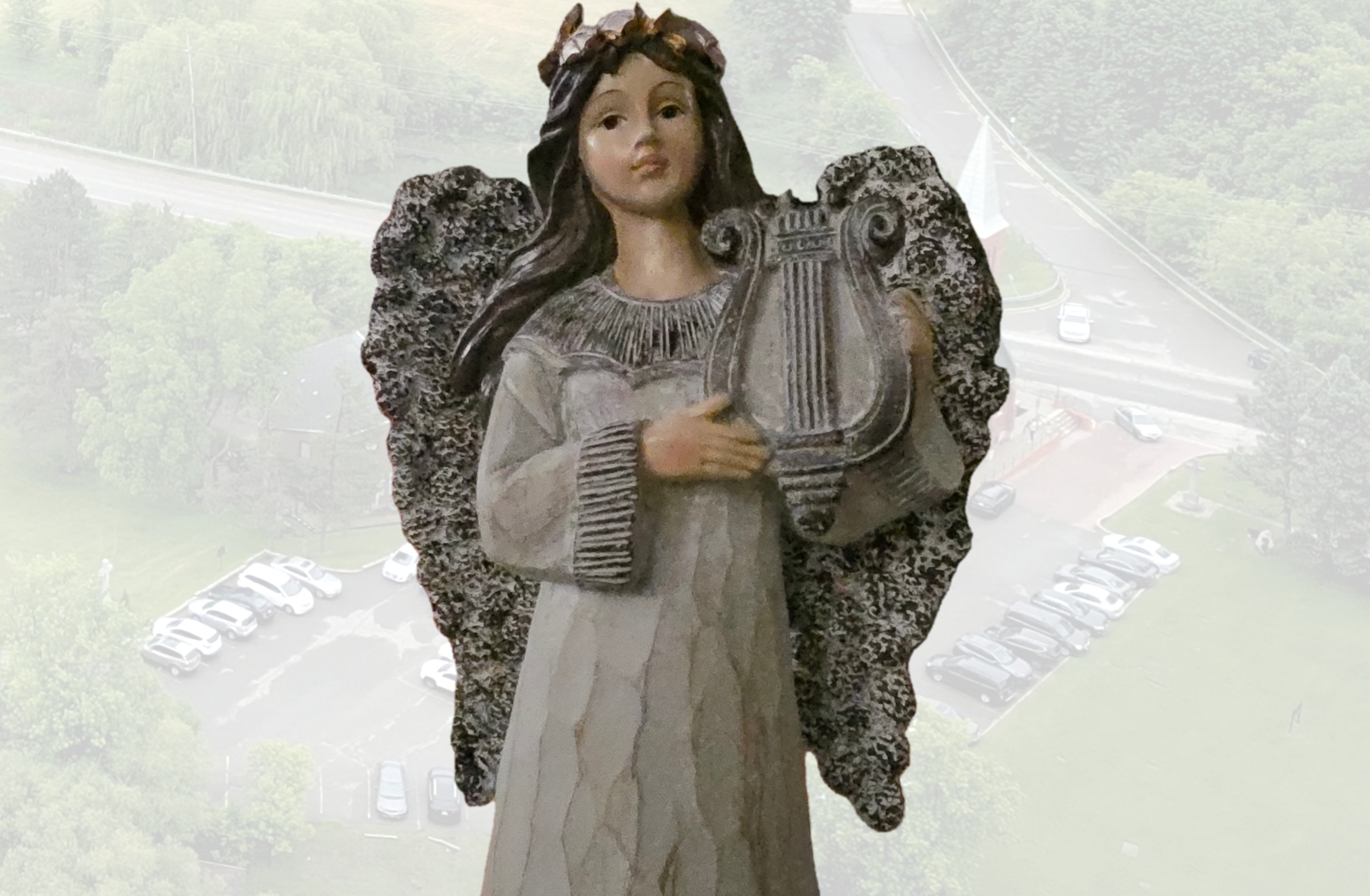 Raffle26 Prize - Standing Angel Figurine