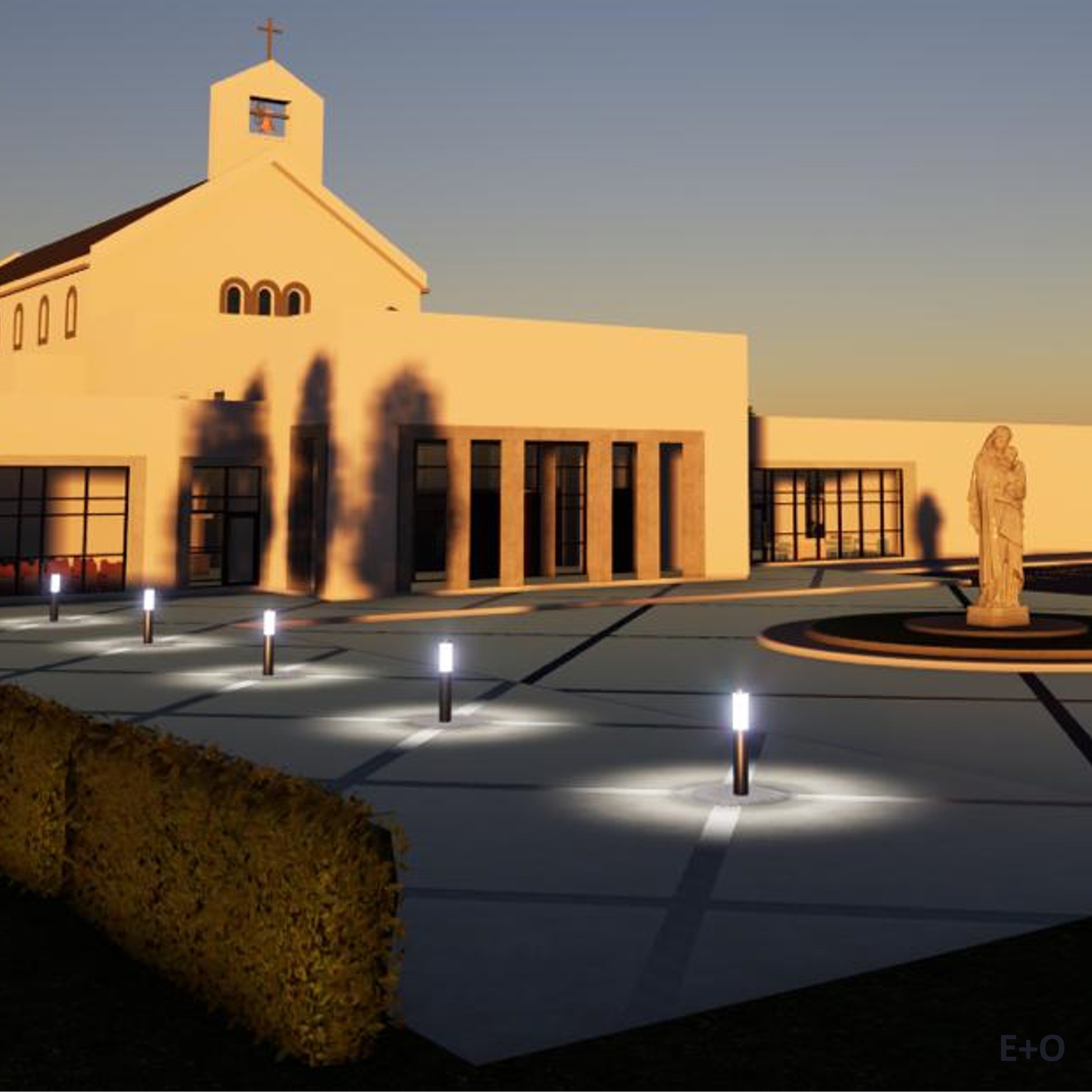 New Church: Outside