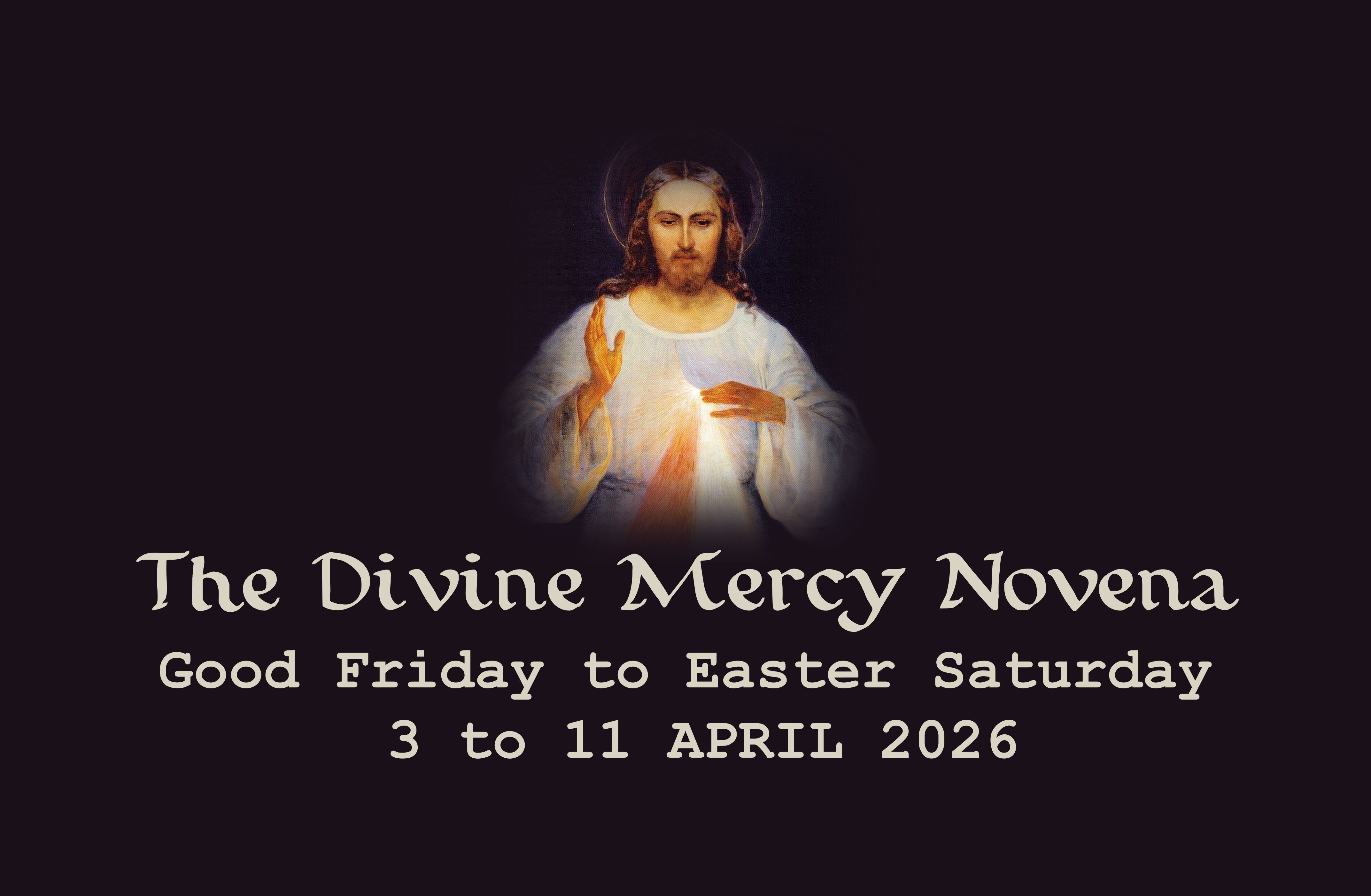 CTA: Novena to the Divine Mercy