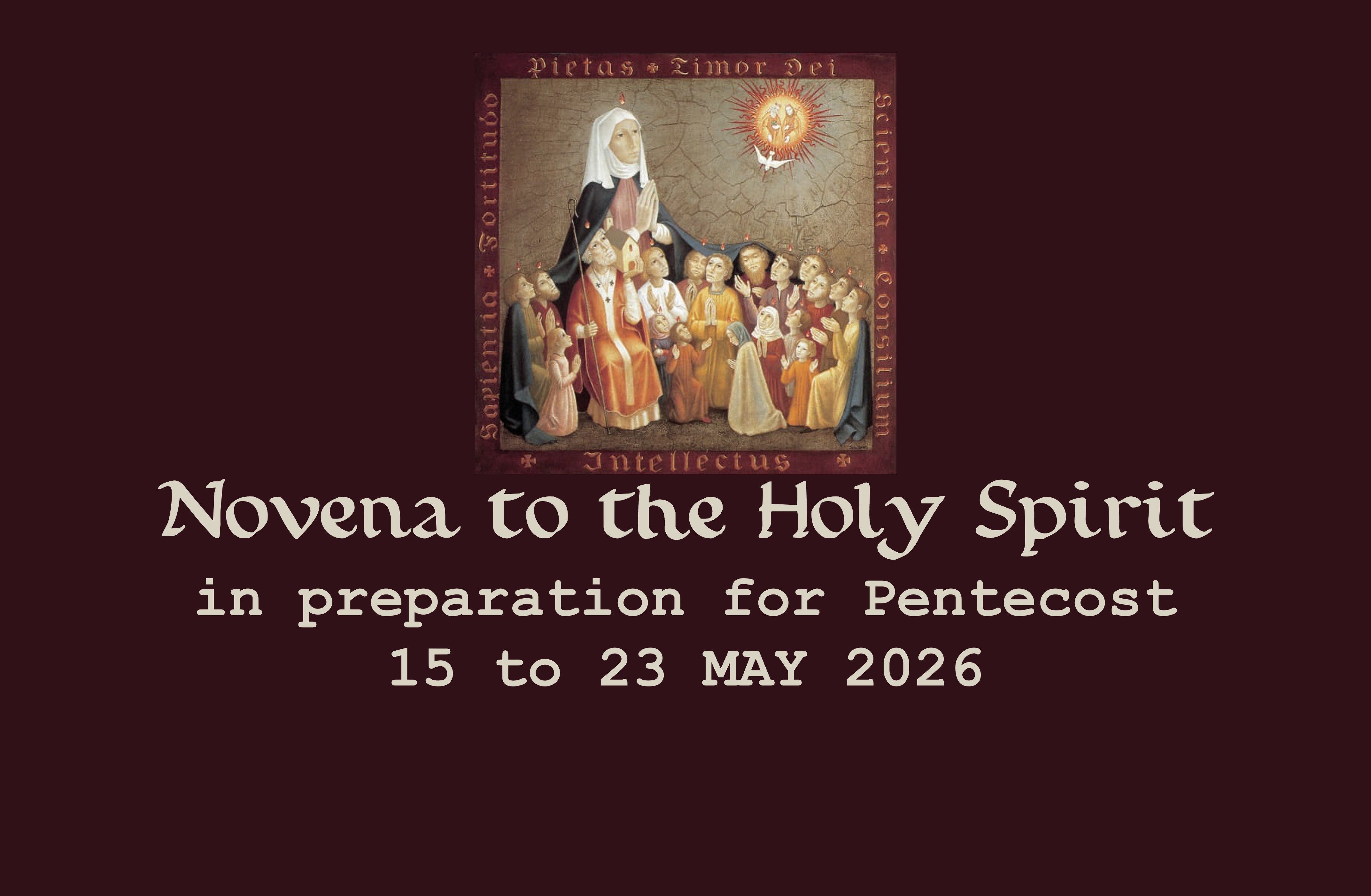 CTA: Novena to the Holy Spirit
